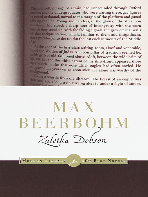 Title details for Zuleika Dobson by Max Beerbohm - Available